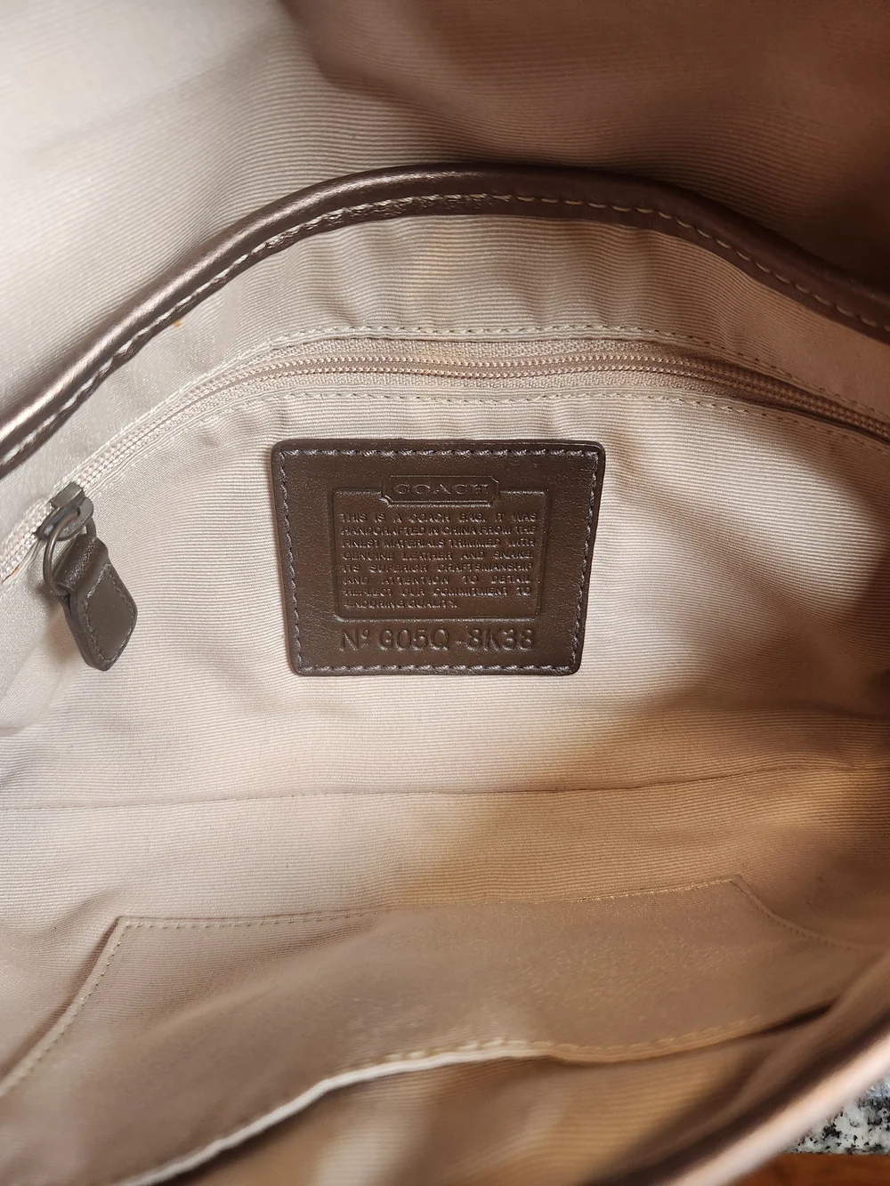Coach Soho Vintage Signature Baguette NWOT